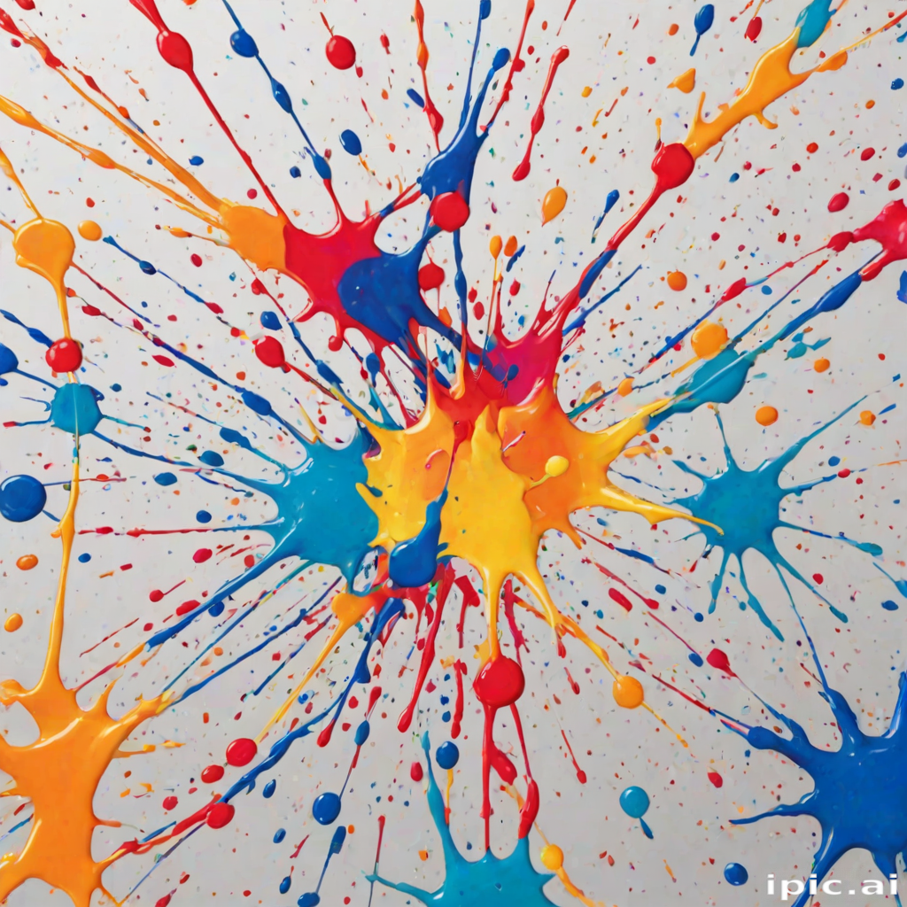 paint splatter transparent