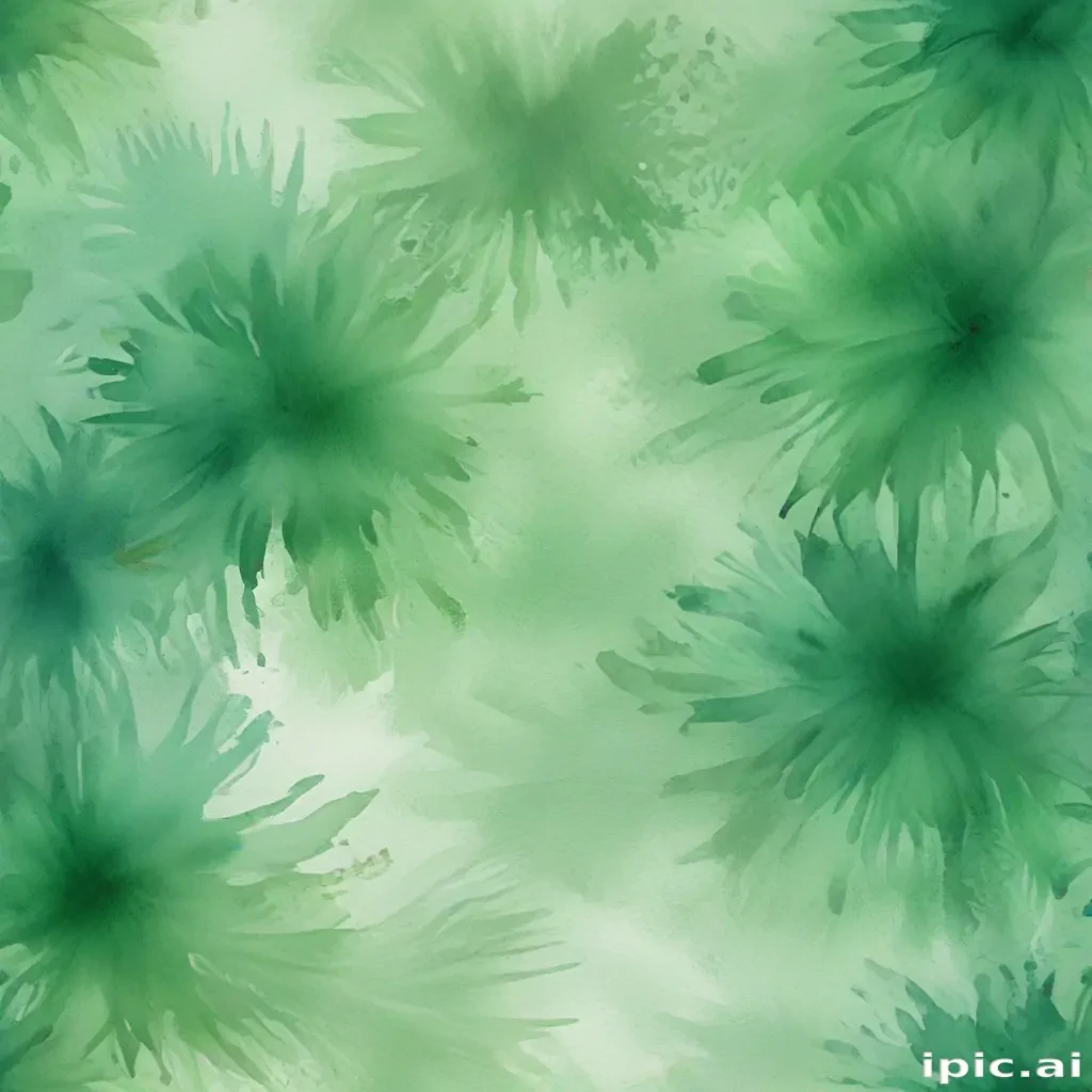 watercolor green background