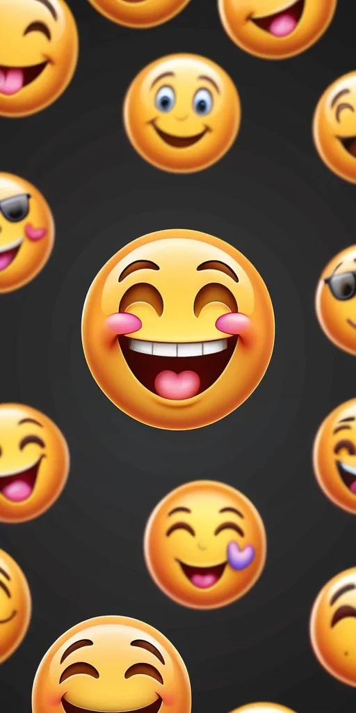 smiling emoji transparent background