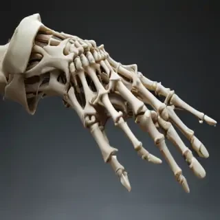 skeleton hand png