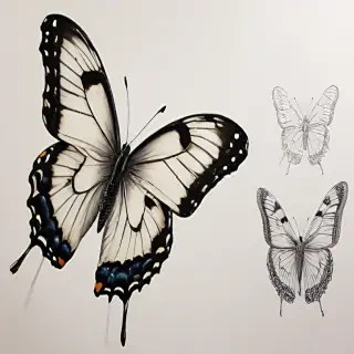 butterfly images to draw