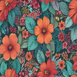 seamless floral pattern