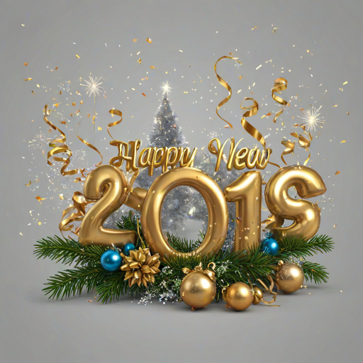 happy new year png