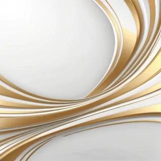 white and gold background