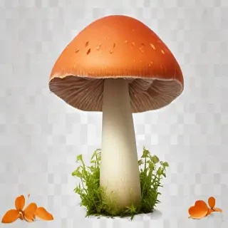 mushroom transparent