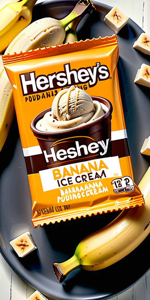 hershey's banana pudding ice cream bar