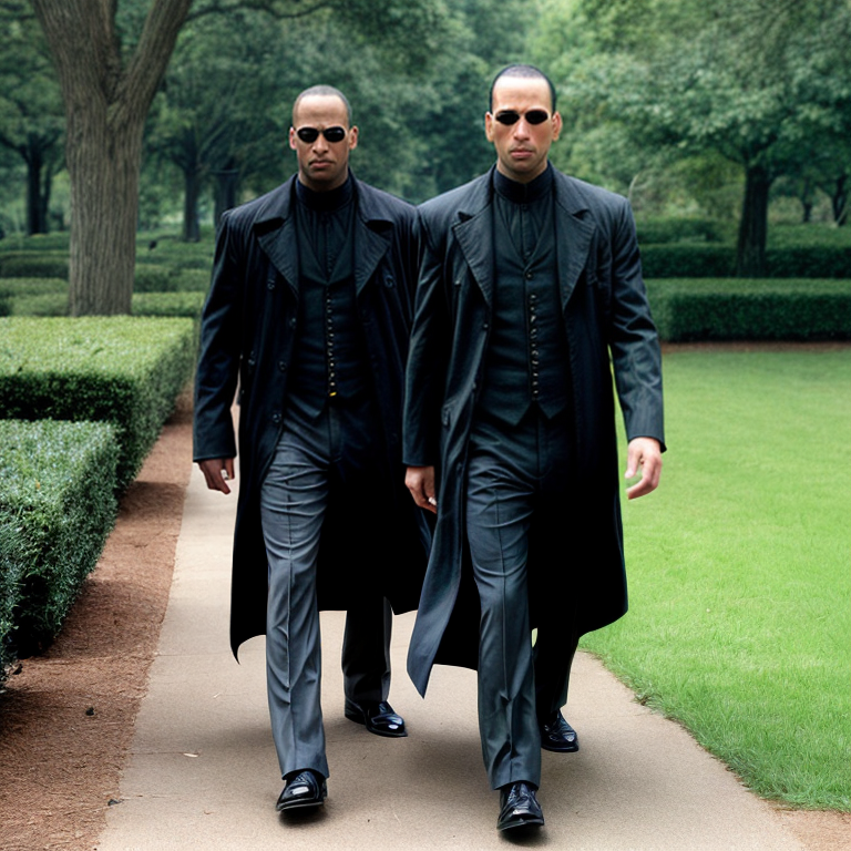 Andrew Tate as Morpheus in the Matrix