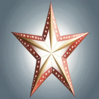 christmas star clipart