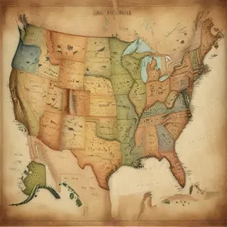 america map