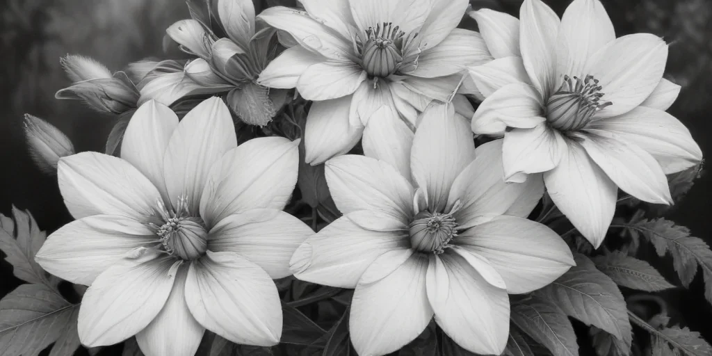 pencil drawings of flowers
