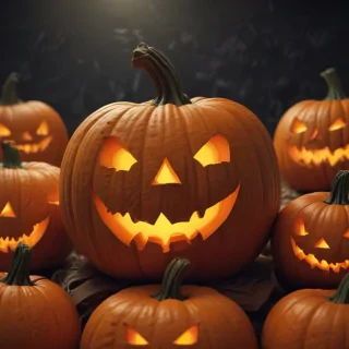 halloween pumpkin background