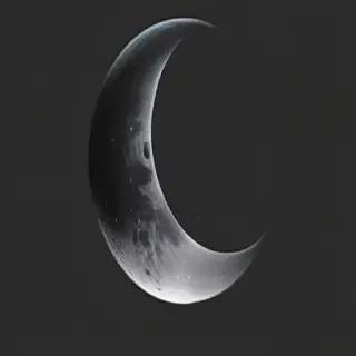 crescent moon transparent background