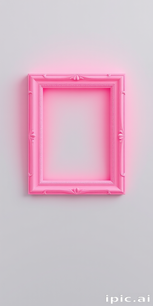 pink frame png