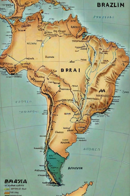 brazil map