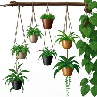 hanging plant png
