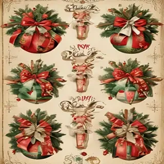 printable vintage christmas images