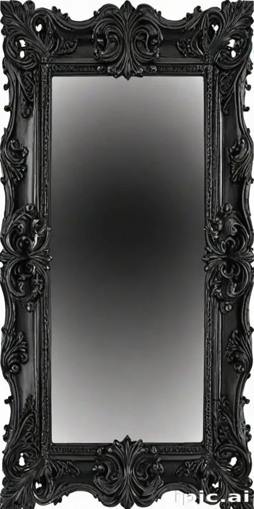 black frame transparent