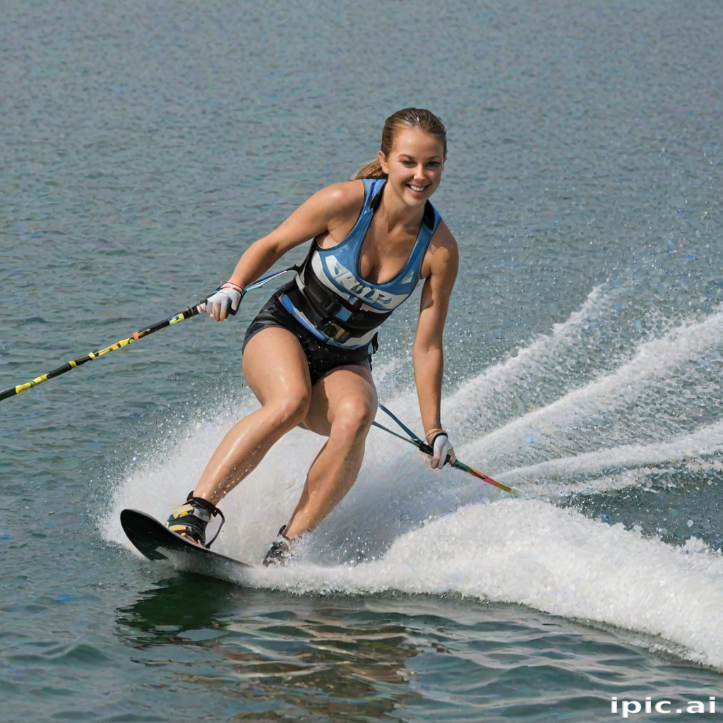 water skiing