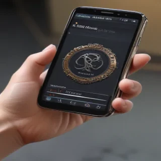 holding a phone