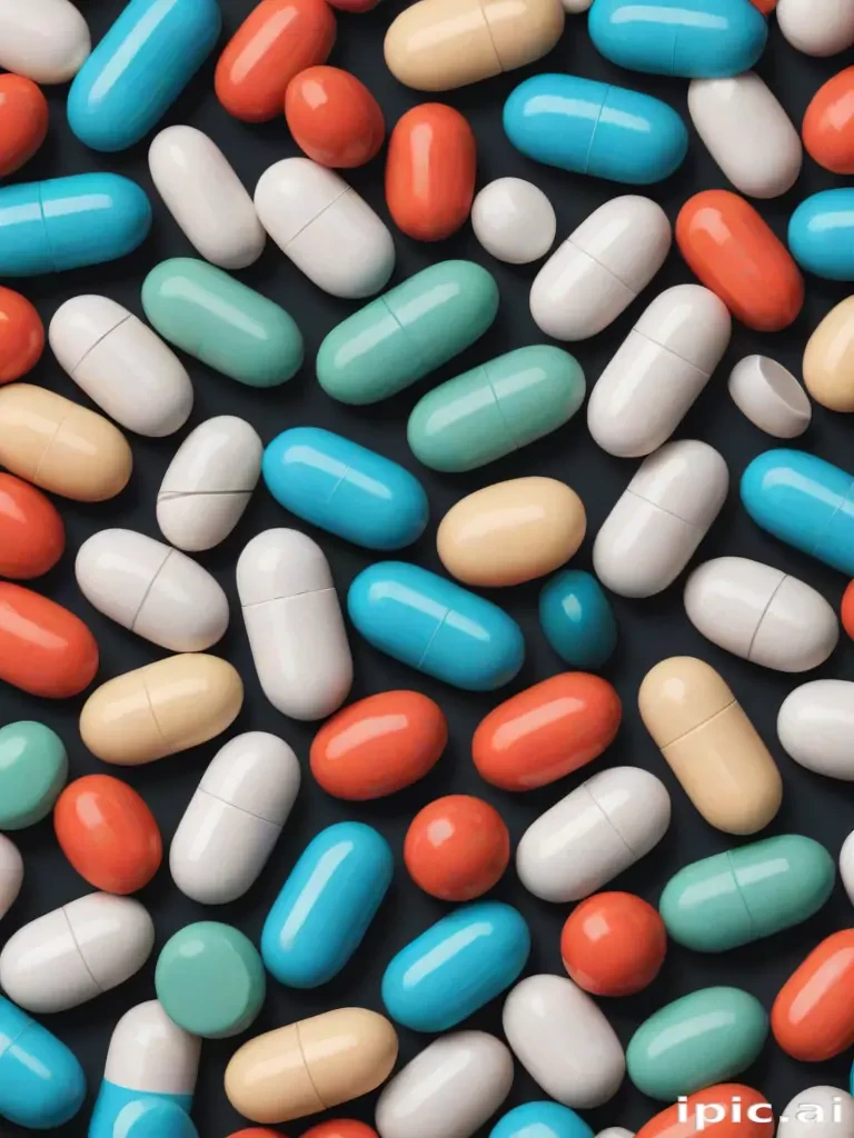 pills transparent background