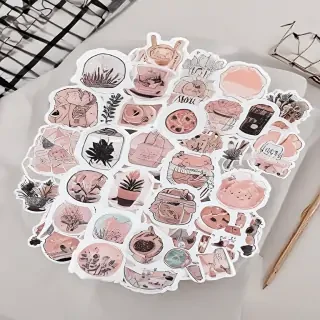 aesthetic printable stickers