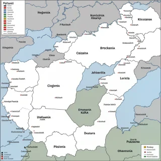 polish country map