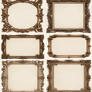 vintage frames png