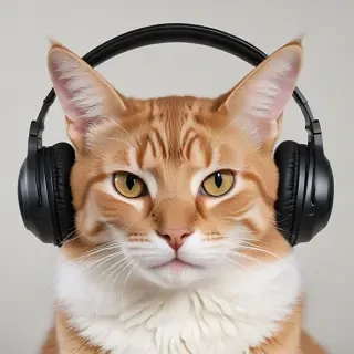 cat headphones png