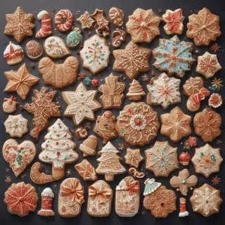 clipart christmas cookies