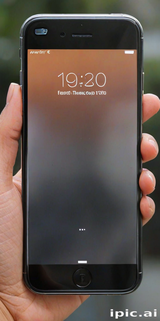 iphone with transparent background