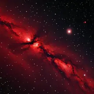 galaxy red wallpaper