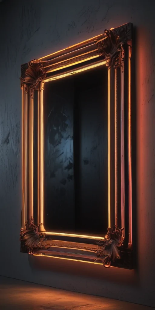 neon frame