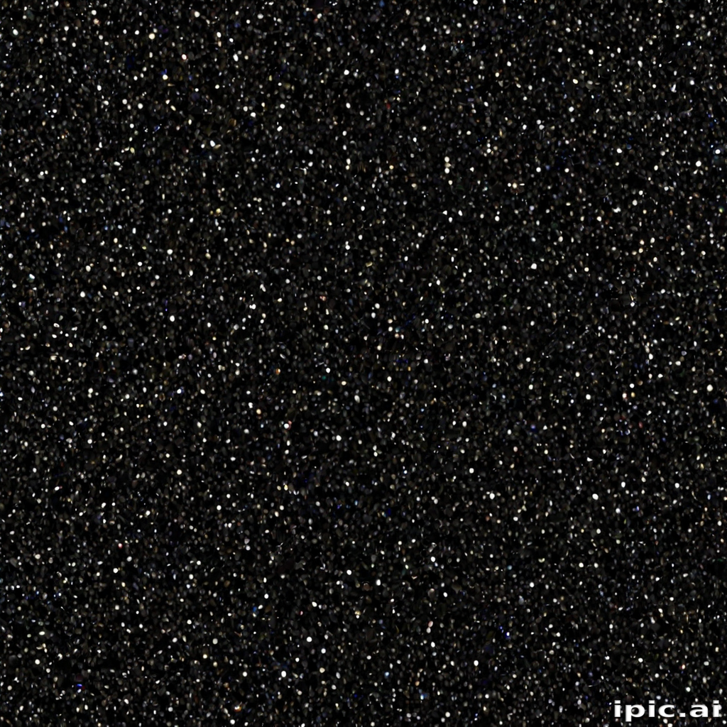 black background glitter