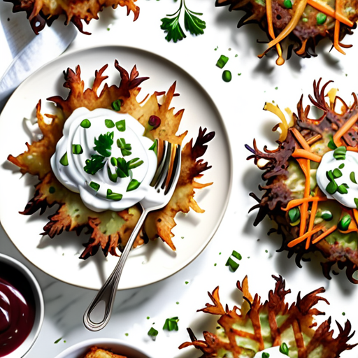 what to serve with potato latkes