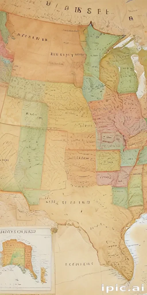united states map