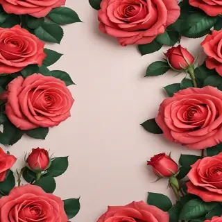 roses background