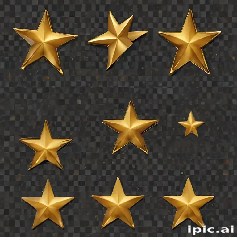 gold stars png