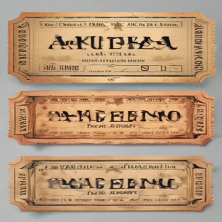 ticket clip art