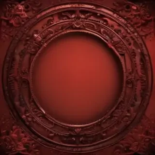 red blank background