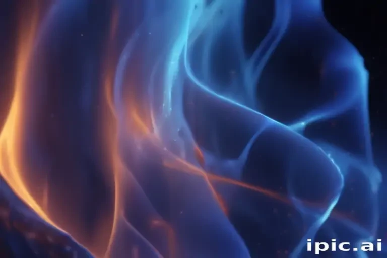 blue flame background