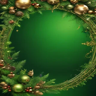 green christmas background