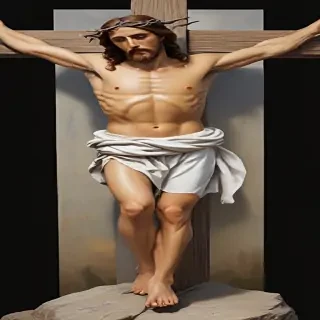 jesus on the cross clipart