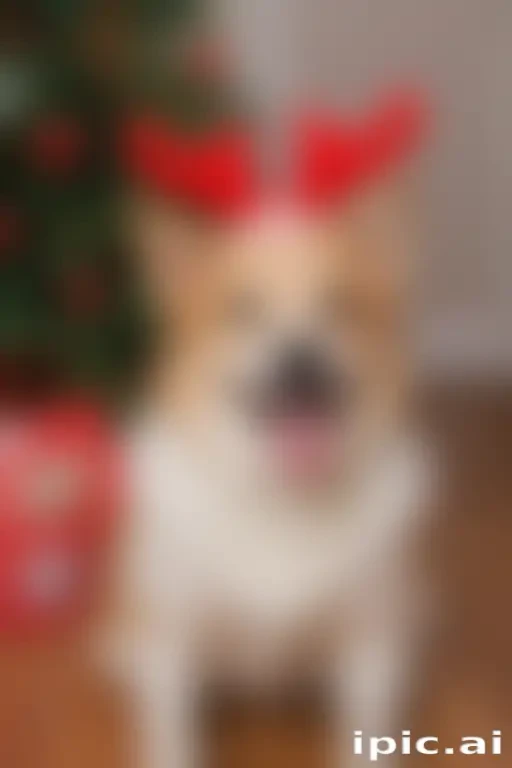 pictures of dogs christmas