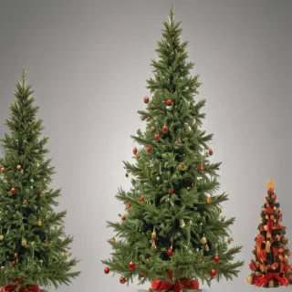 christmas trees transparent background