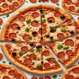 transparent pizza clipart