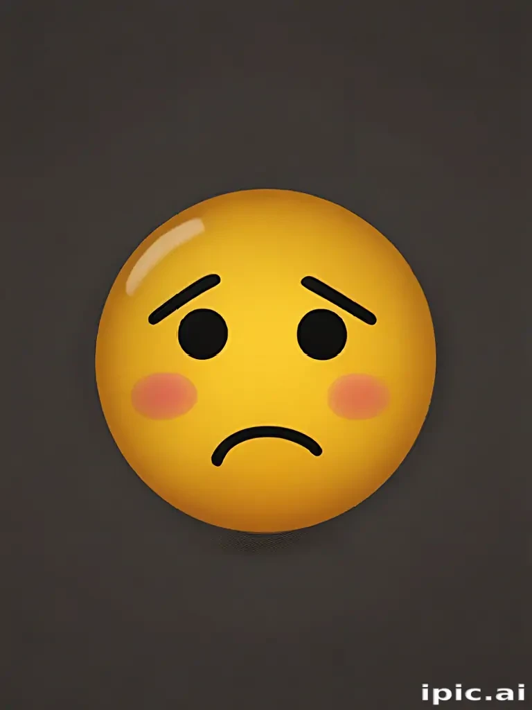 sad face emoji png
