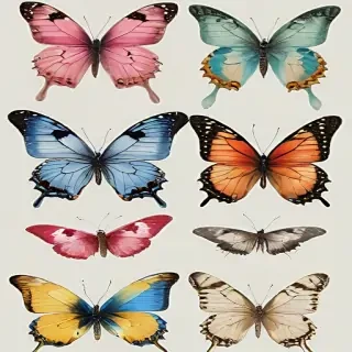 png butterflies