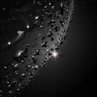 sparkle black background