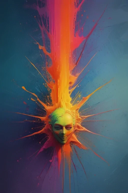 spray paint background