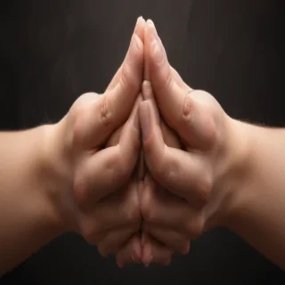 pray hands png